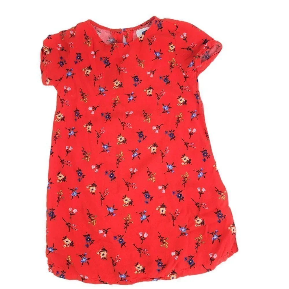 Old Navy Set of 2 Floral Boho Spring Summer Dress 4T